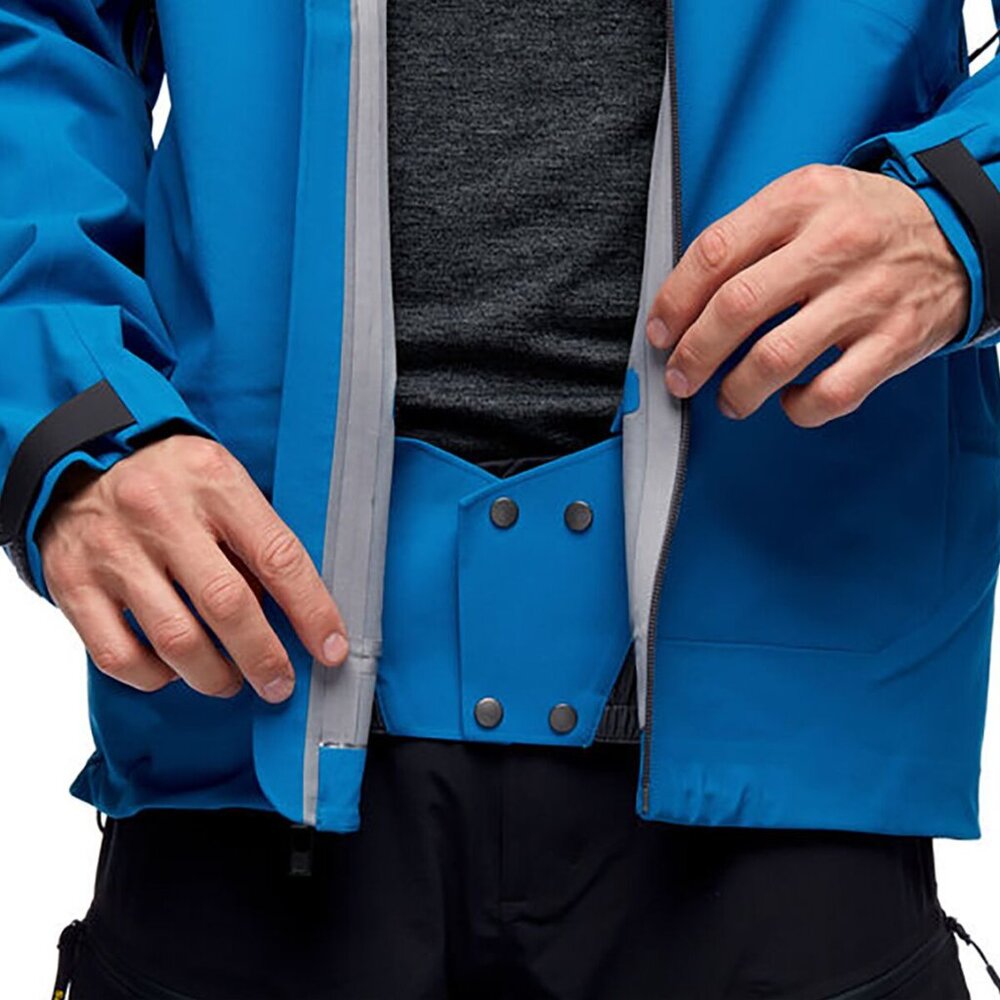Black Diamond Men’s Recon Stretch Ski Shell – Kingfisher Blue – Size L - Picture 5 of 16